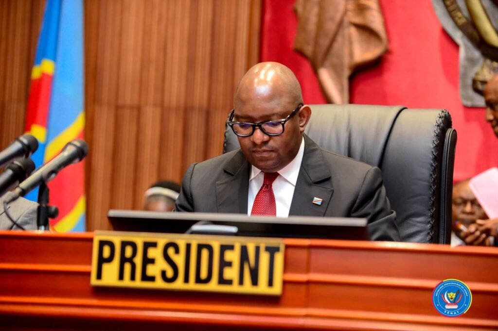 Référendum en RDC : le Sénat ouvre-t-il la voie à un 3e mandat ? Plénière du Sénat adoptant la loi sur le référendum, Kinshasa, 15 juin 2026, RDC